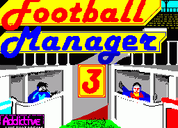 Игра Football Manager 3 (ZX Spectrum)