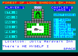 Игра Forest of Long Shadows (ZX Spectrum)