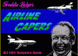 Игра Freddie Laker's Airline Capers (ZX Spectrum)