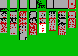 Игра Freecell (ZX Spectrum)
