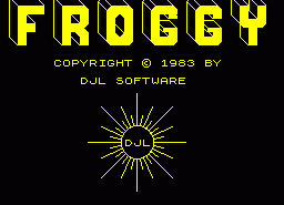 Игра Froggy (ZX Spectrum)