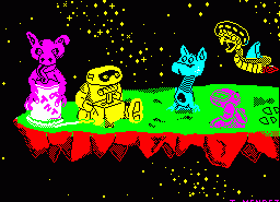 Игра Frontiers (ZX Spectrum)