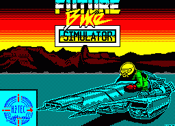 Игра Future Bike Simulator (ZX Spectrum)