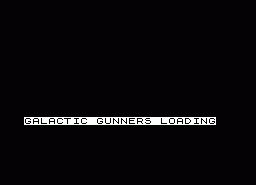 Игра Galactic Gunners (ZX Spectrum)