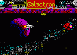 Игра Galactron (ZX Spectrum)