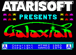 Игра Galaxian (ZX Spectrum)