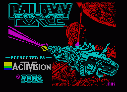 Игра Galaxy Force (ZX Spectrum)