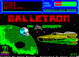 Игра Galletron (ZX Spectrum)