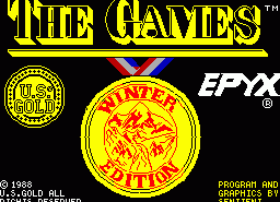 Игра Games - Winter Edition, The (ZX Spectrum)