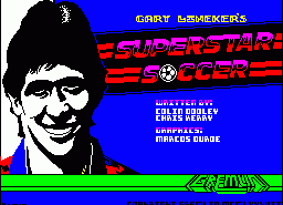 Игра Gary Lineker's Superstar Soccer (ZX Spectrum)
