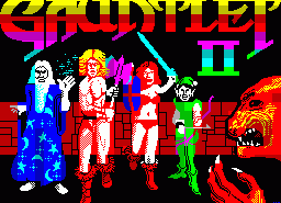 Игра Gauntlet II (ZX Spectrum)