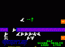 Игра Gauntlet: The Deeper Dungeons (ZX Spectrum)
