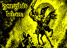 Игра Genghis Khan (ZX Spectrum)