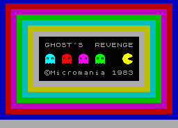 Игра Ghost's Revenge (ZX Spectrum)