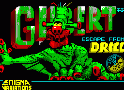 Игра Gilbert: Escape from Drill (ZX Spectrum)