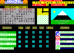Игра Goblin Mountain (ZX Spectrum)
