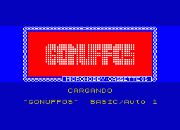 Игра Gonuffos (ZX Spectrum)