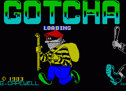 Игра Gotcha (ZX Spectrum)