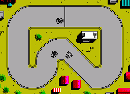 Игра Grand Prix Drivers (ZX Spectrum)