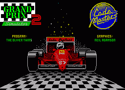 Игра Grand Prix Simulator 2 (ZX Spectrum)