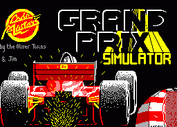 Игра Grand Prix Simulator (ZX Spectrum)