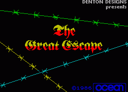 Игра Great Escape, The (ZX Spectrum)