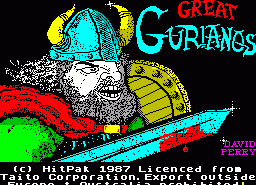 Игра Great Gurianos (ZX Spectrum)