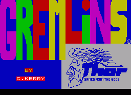 Игра Gremlins (ZX Spectrum)