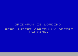Игра Grid-Run (ZX Spectrum)