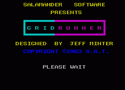 Игра Gridrunner (ZX Spectrum)
