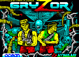 Игра Gryzor (ZX Spectrum)