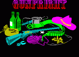 Игра Gunfright (ZX Spectrum)