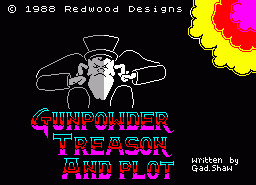 Игра Gunpowder, Treason and Plot (ZX Spectrum)