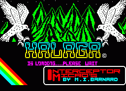 Игра Halaga (ZX Spectrum)