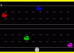 Игра Harry Hedgehog 1k (ZX Spectrum)