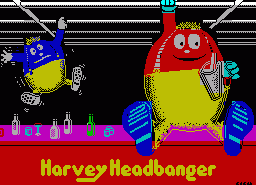 Игра Harvey Headbanger (ZX Spectrum)