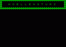 Игра Hellfall (ZX Spectrum)