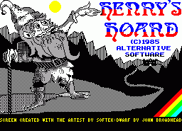 Игра Henry's Hoard (ZX Spectrum)