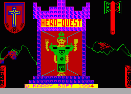 Игра Hero-Quest (ZX Spectrum)