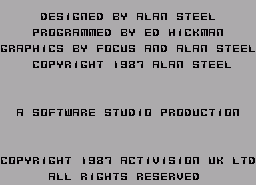 Игра High Frontier (ZX Spectrum)