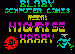 Игра Highrise Harry (ZX Spectrum)