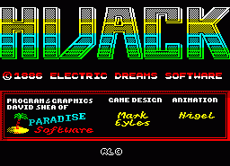 Игра Hijack (ZX Spectrum)