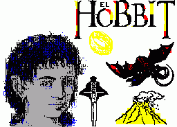 Игра Hobbit, El (ZX Spectrum)