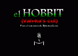 Игра Hobbit (Vah-ka's Cut), El (ZX Spectrum)