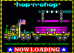 Игра Hop 'n' Chop (ZX Spectrum)