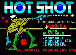 Игра Hotshot (ZX Spectrum)