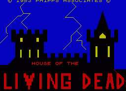 Игра House of the Living Dead (ZX Spectrum)
