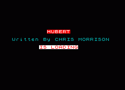 Игра Hubert (ZX Spectrum)