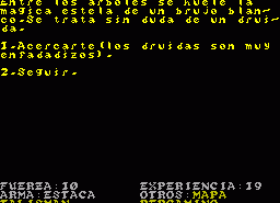 Игра Huida de Ciro, La (ZX Spectrum)