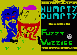 Игра Humpty Dumpty Meets the Fuzzy Wuzzies (ZX Spectrum)
